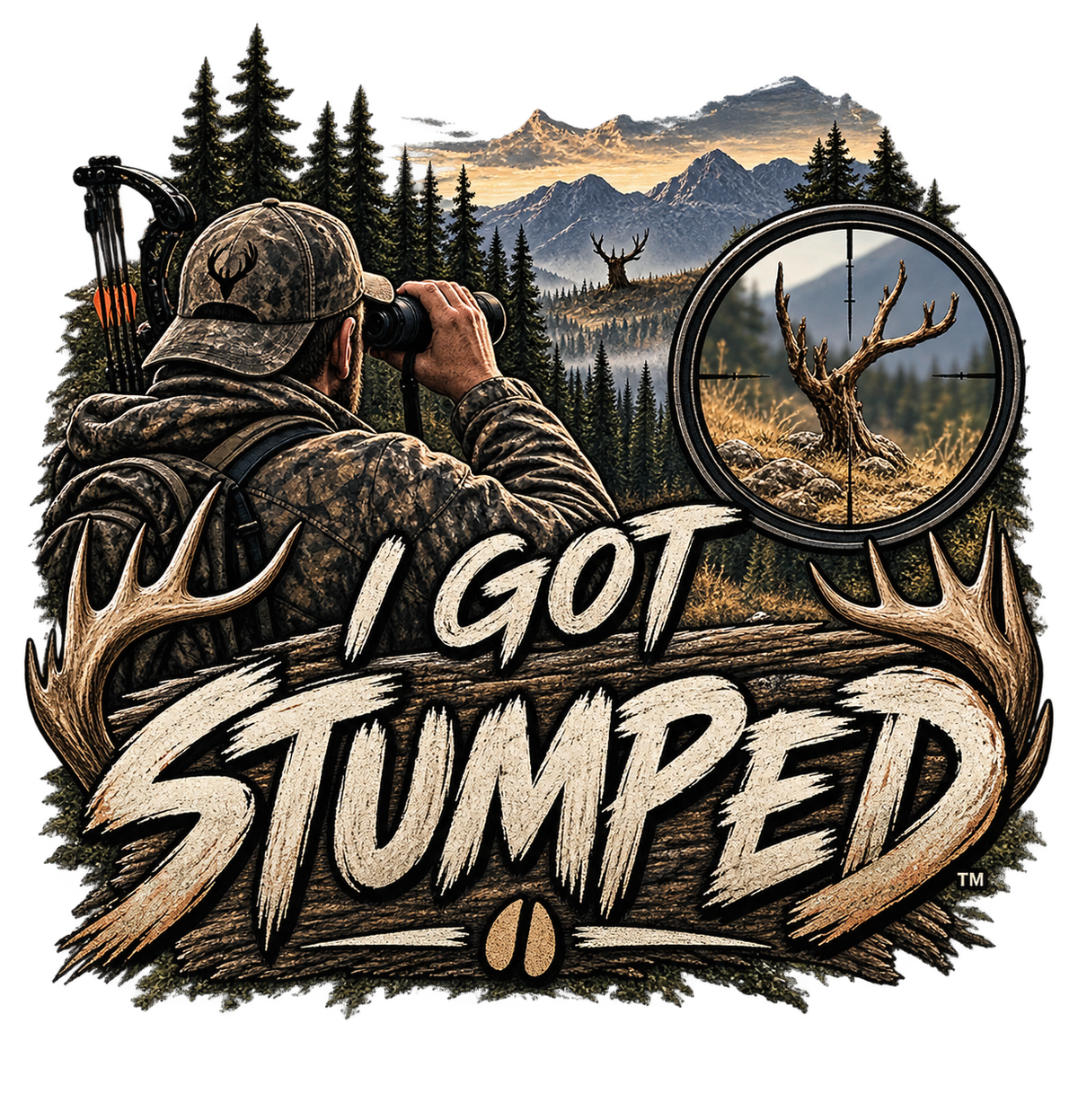 I Got Stumped Opening Day tee design